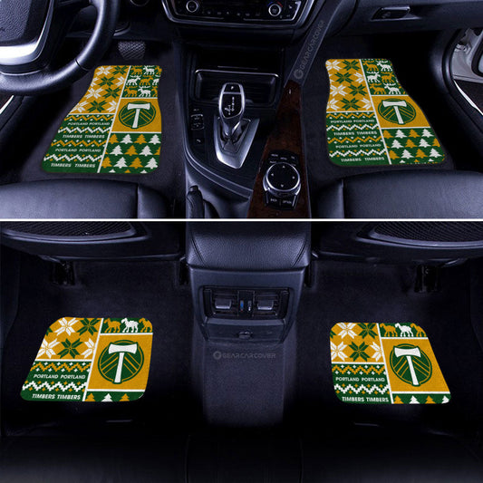 Portland Timbers Car Floor Mats Custom Ugly Style Car Accessories - Gearcarcover - 2