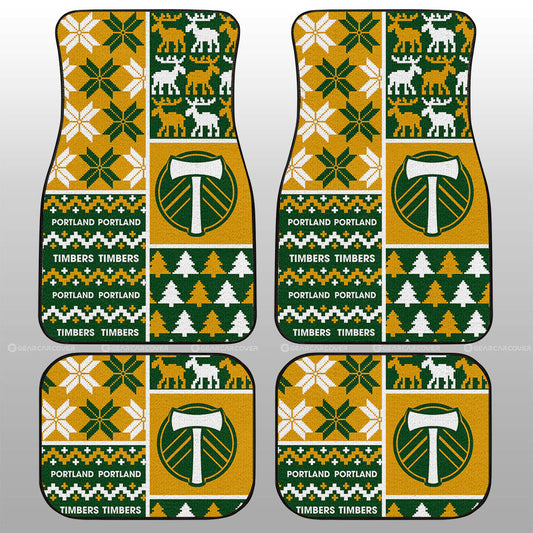 Portland Timbers Car Floor Mats Custom Ugly Style Car Accessories - Gearcarcover - 1