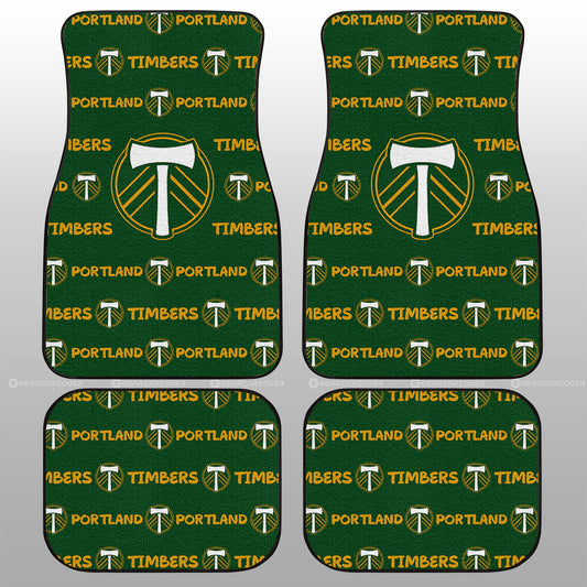 Portland Timbers Car Floor Mats Sporty Team Collection - Gearcarcover - 1