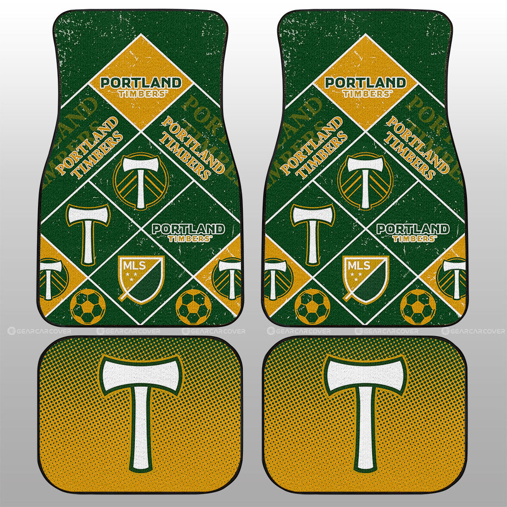 Portland Timbers Car Floor Mats Sporty Team Collection - Gearcarcover - 1