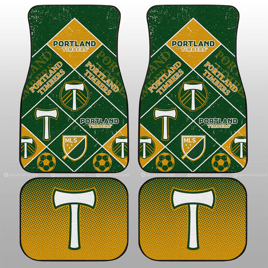 Portland Timbers Car Floor Mats Sporty Team Collection - Gearcarcover - 1