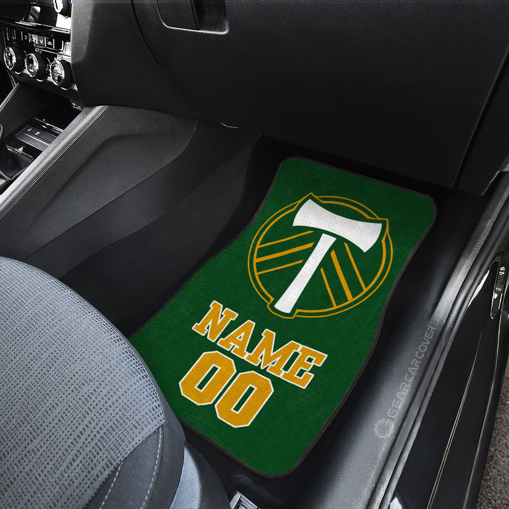 Portland Timbers Car Floor Mats Sporty Team Collection Personalized Name - Gearcarcover - 3