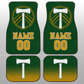 Portland Timbers Car Floor Mats Sporty Team Collection Personalized Name - Gearcarcover - 1