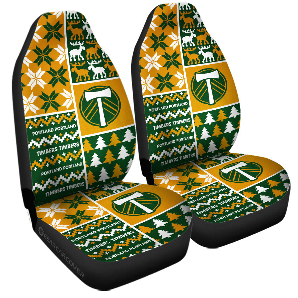 Portland Timbers Car Seat Covers Custom Ugly Style Car Accessories - Gearcarcover - 3