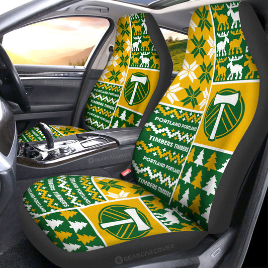 Portland Timbers Car Seat Covers Custom Ugly Style Car Accessories - Gearcarcover - 1