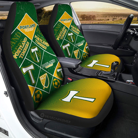 Portland Timbers Car Seat Covers Sporty Team Collection - Gearcarcover - 2