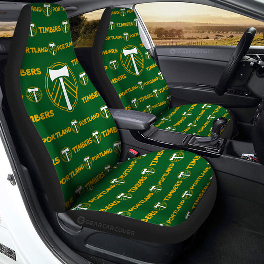 Portland Timbers Car Seat Covers Sporty Team Collection - Gearcarcover - 2