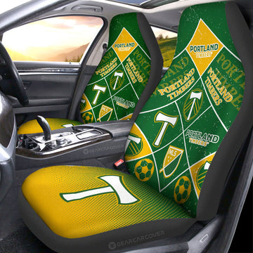 Portland Timbers Car Seat Covers Sporty Team Collection - Gearcarcover - 1