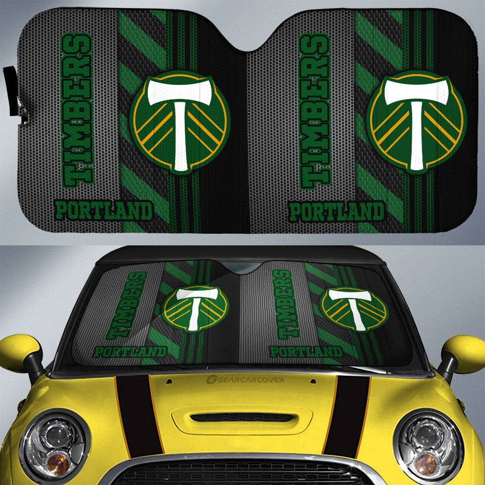 Portland Timbers Car Sunshade Custom Car Accessories - Gearcarcover - 1