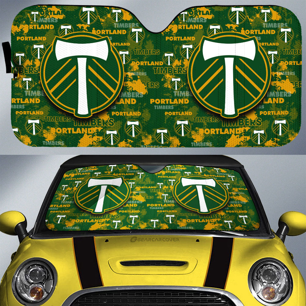 Portland Timbers Car Sunshade Custom Car Accessories - Gearcarcover - 1