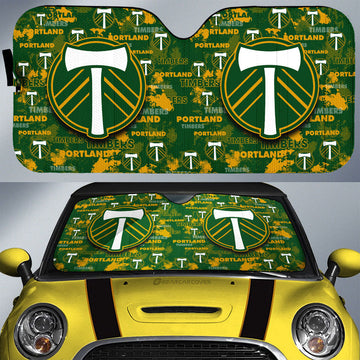 Portland Timbers Car Sunshade Custom Car Accessories - Gearcarcover - 1
