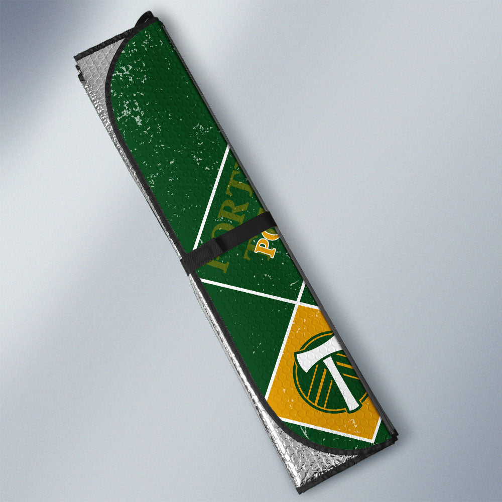 Portland Timbers Car Sunshade Sporty Team Collection - Gearcarcover - 3