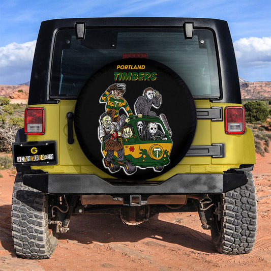 Portland Timbers Spare Tire Covers Horror Characters Car Accessories - Gearcarcover - 2