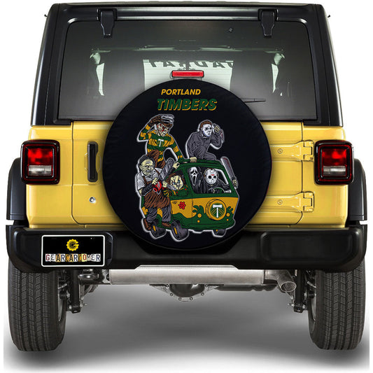 Portland Timbers Spare Tire Covers Horror Characters Car Accessories - Gearcarcover - 1