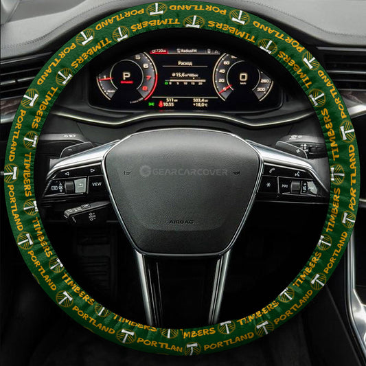 Portland Timbers Steering Wheel Cover Sporty Team Collection - Gearcarcover - 2