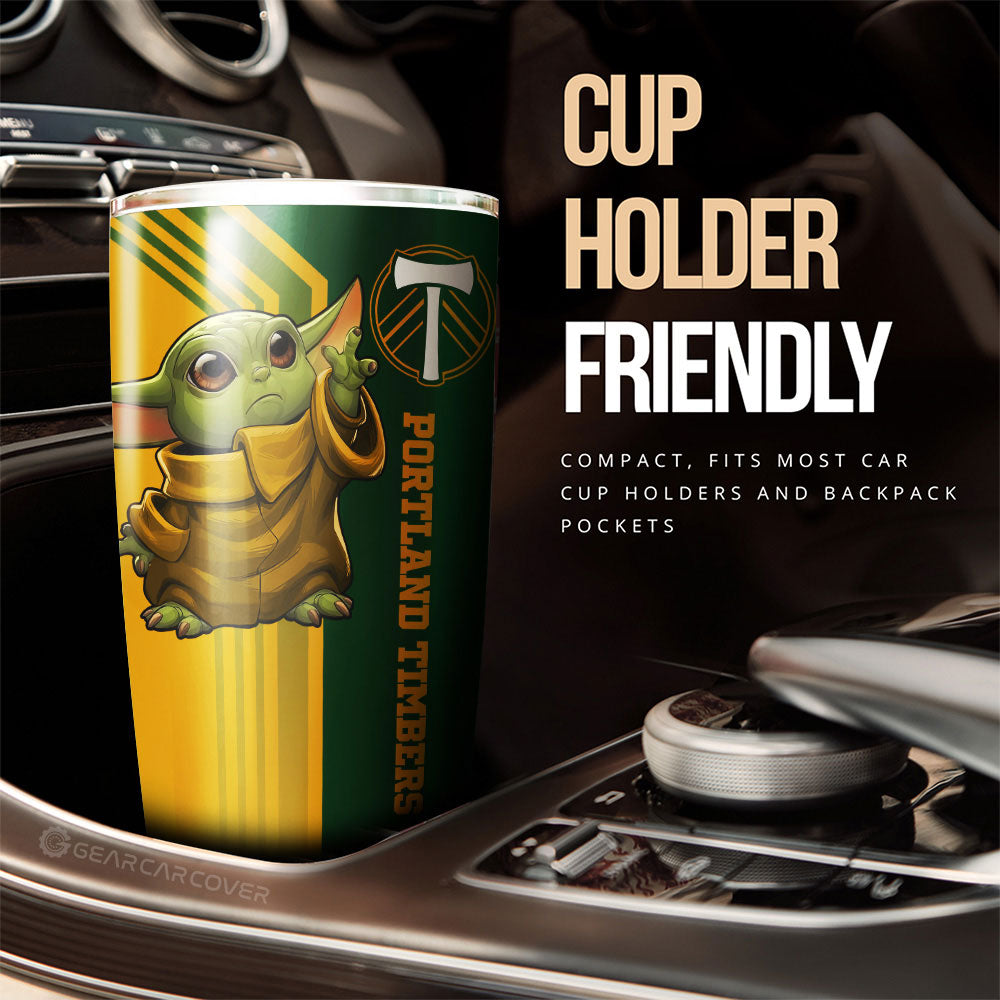 Portland Timbers Tumbler Cup Custom Car Accessories - Gearcarcover - 3