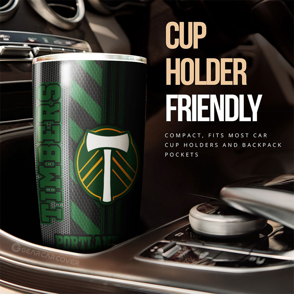 Portland Timbers Tumbler Cup Custom Car Accessories - Gearcarcover - 3