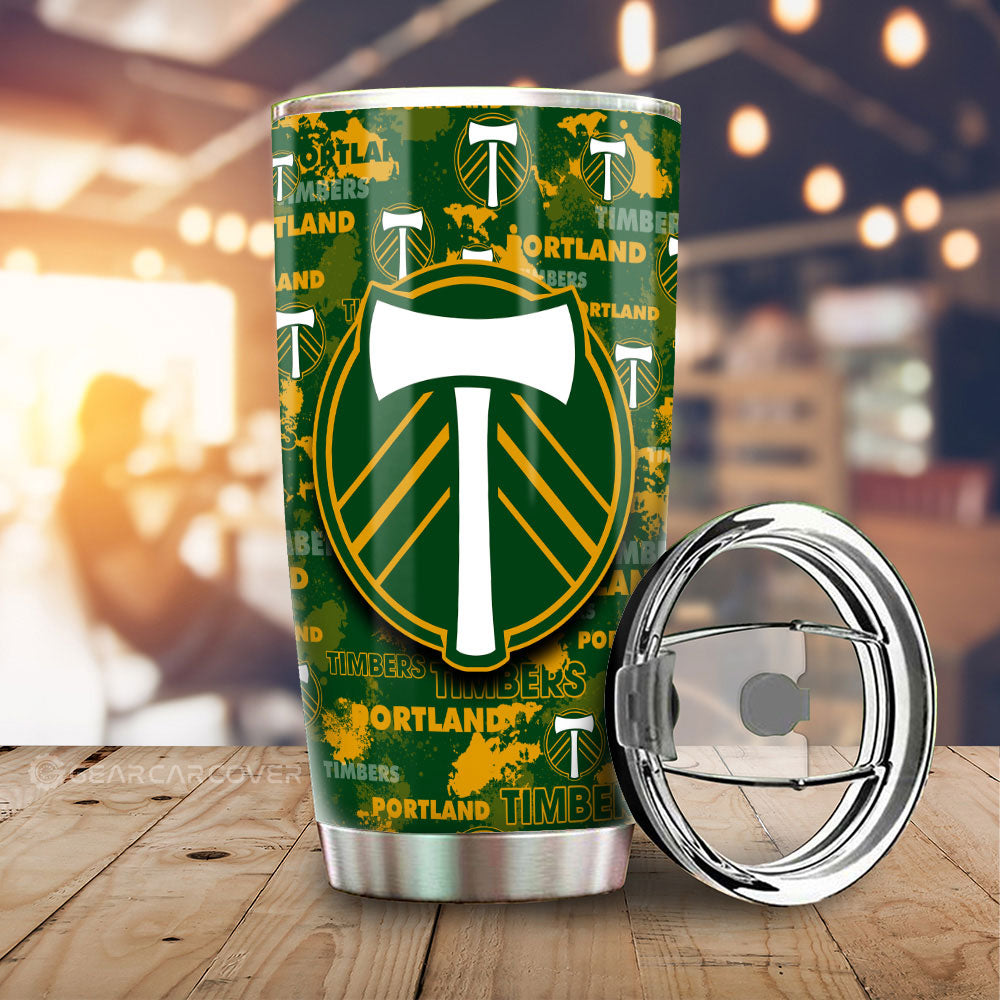 Portland Timbers Tumbler Cup Custom Car Accessories - Gearcarcover - 1
