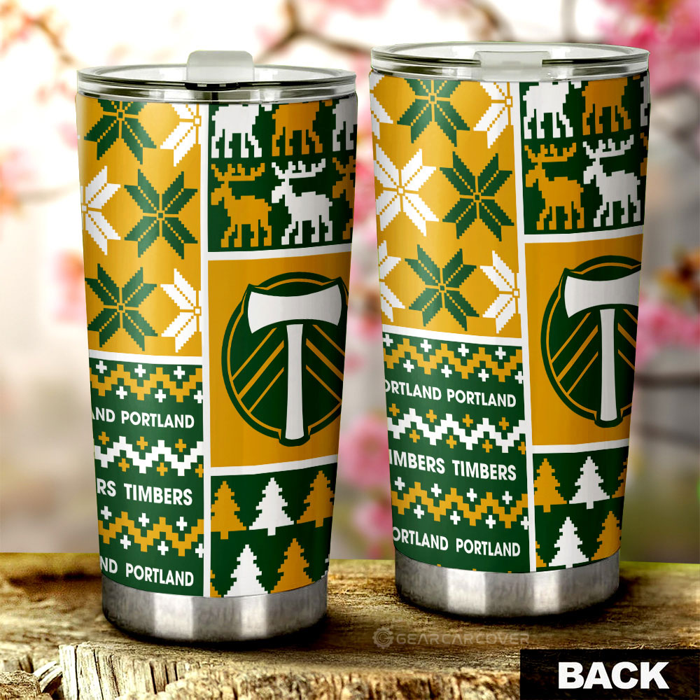 Portland Timbers Tumbler Cup Custom Ugly Style Car Accessories - Gearcarcover - 2