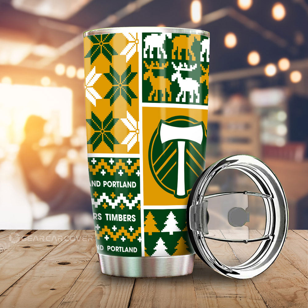 Portland Timbers Tumbler Cup Custom Ugly Style Car Accessories - Gearcarcover - 1