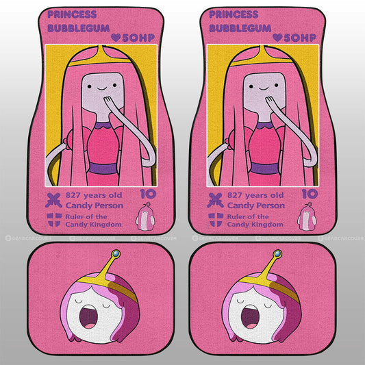 Princess Bubblegum Car Floor Mats Custom Adventure Time Car Accessories - Gearcarcover - 1