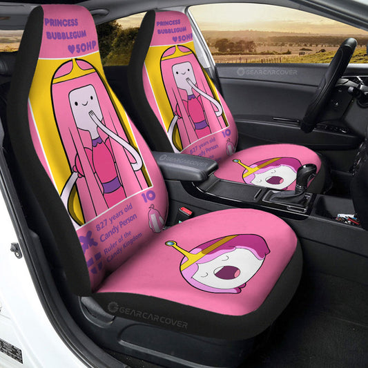 Princess Bubblegum Car Seat Covers Custom Adventure Time Car Accessories - Gearcarcover - 2