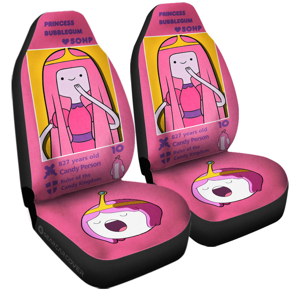 Princess Bubblegum Car Seat Covers Custom Adventure Time Car Accessories - Gearcarcover - 3