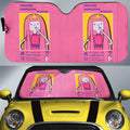 Princess Bubblegum Car Sunshade Custom Adventure Time Car Accessories - Gearcarcover - 1