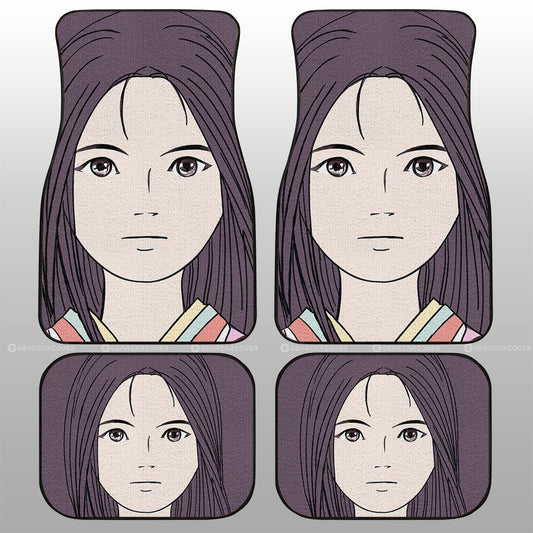 Princess Kaguya Car Floor Mats Custom Car Accessories - Gearcarcover - 1