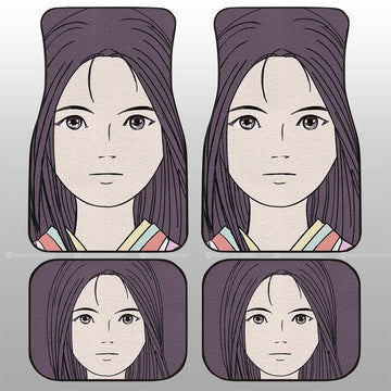 Princess Kaguya Car Floor Mats Custom Car Accessories - Gearcarcover - 1
