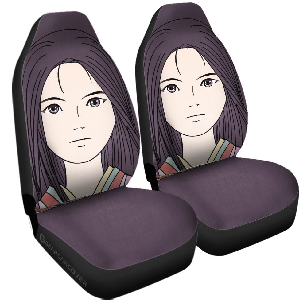Princess Kaguya Car Seat Covers Custom Car Accessories - Gearcarcover - 3