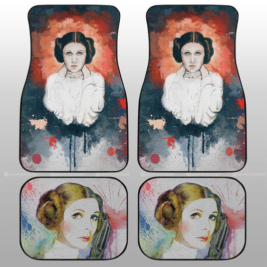 Princess Leia Organa Car Floor Mats Collection - Gearcarcover - 1
