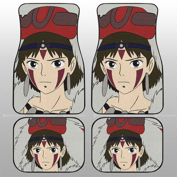 Princess Mononoke Car Floor Mats Custom Car Accessories - Gearcarcover - 1