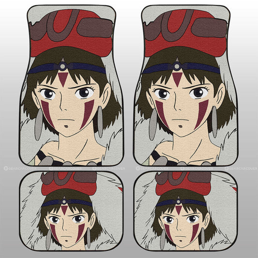 Princess Mononoke Car Floor Mats Custom Car Accessories - Gearcarcover - 1