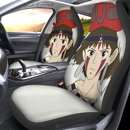 Princess Mononoke Car Seat Covers Custom Car Accessories - Gearcarcover - 1