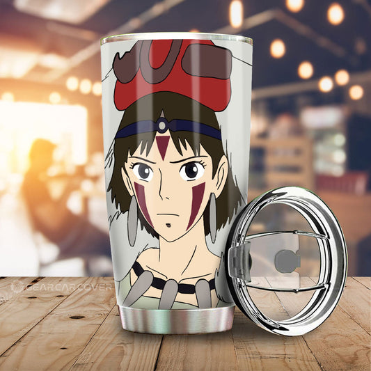 Princess Mononoke Tumbler Cup Custom Car Accessories - Gearcarcover - 1