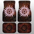 Protection Tattoo Car Floor Mats Custom Supernatural Car Accessories - Gearcarcover - 1