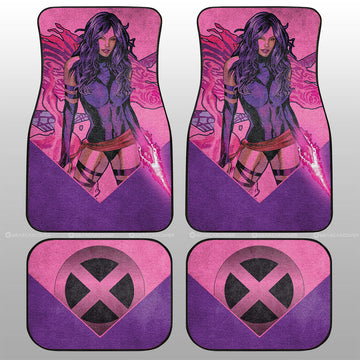 Psylocke Car Floor Mats Custom Car Accessories - Gearcarcover - 1