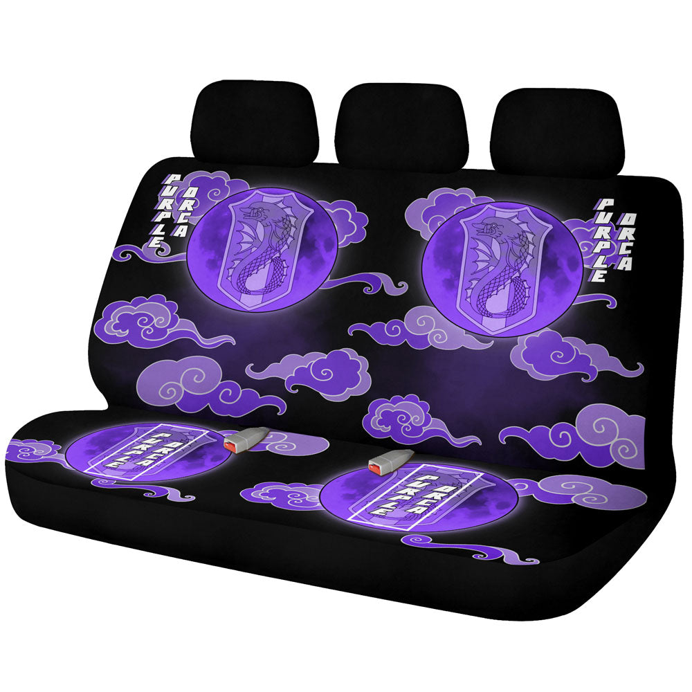 Purple Orca Car Back Seat Covers Custom Car Accessories - Gearcarcover - 1