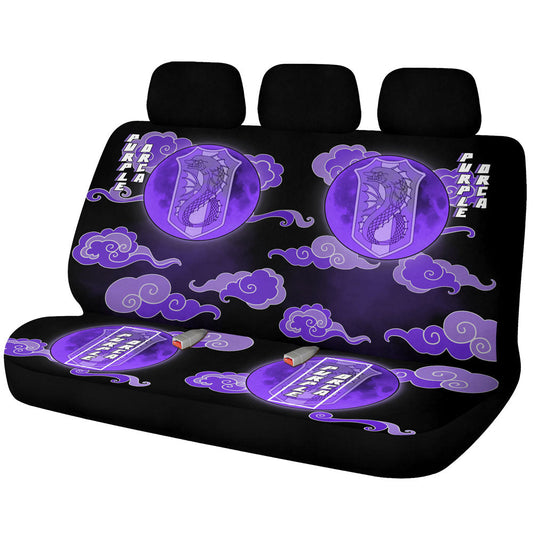 Purple Orca Car Back Seat Covers Custom Car Accessories - Gearcarcover - 1