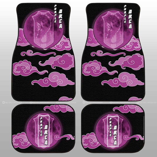 Purple Orca Car Floor Mats Custom Car Interior Accessories - Gearcarcover - 2