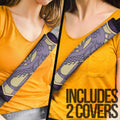 Purple Orca Seat Belt Covers Custom Car Accessories - Gearcarcover - 3