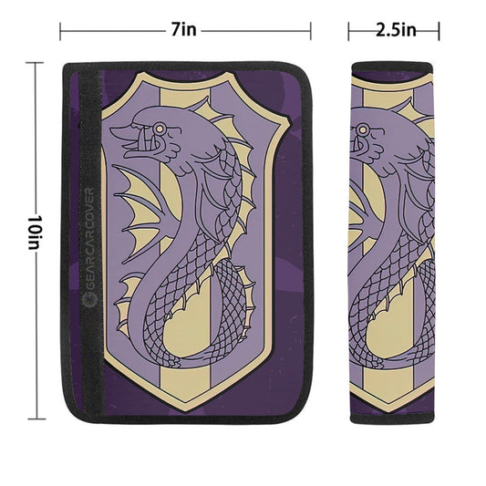 Purple Orca Seat Belt Covers Custom Car Accessories - Gearcarcover - 1