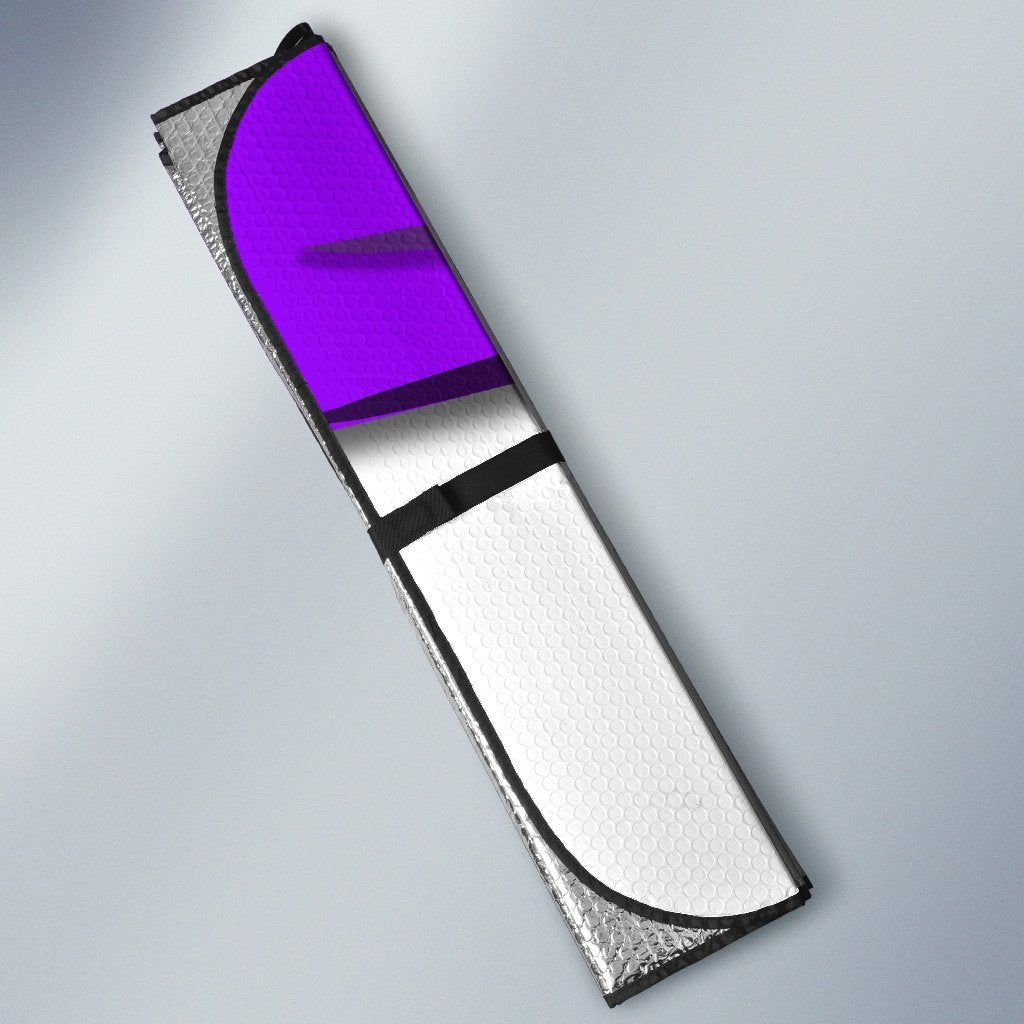 Purple Unwelcome Car Eyes Sun Shade Custom Car Accessories - Gearcarcover - 3
