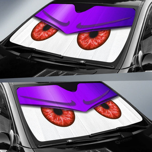 Purple Unwelcome Car Eyes Sun Shade Custom Car Accessories - Gearcarcover - 2