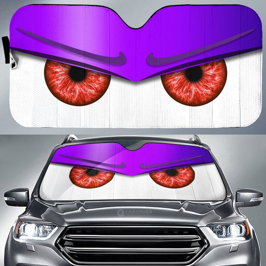 Purple Unwelcome Car Eyes Sun Shade Custom Car Accessories - Gearcarcover - 1