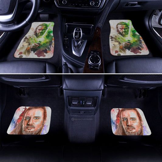 Qui Gon Jinn Car Floor Mats Collection - Gearcarcover - 2