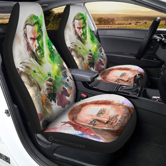 Qui Gon Jinn Car Seat Covers Collection - Gearcarcover - 2