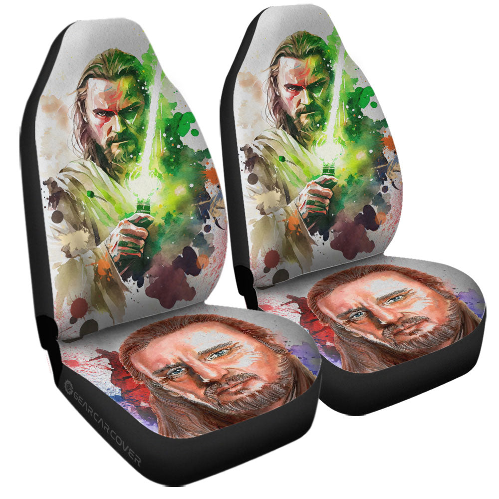 Qui Gon Jinn Car Seat Covers Collection - Gearcarcover - 3