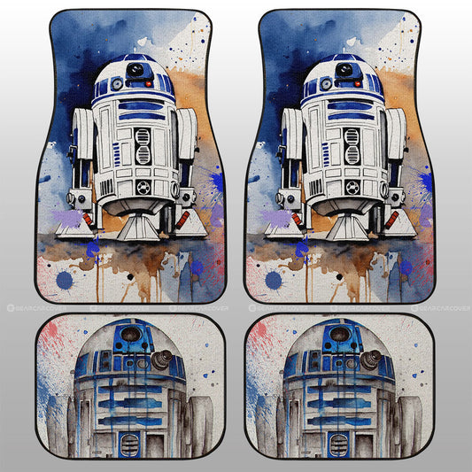 R2 D2 Car Floor Mats Collection - Gearcarcover - 1